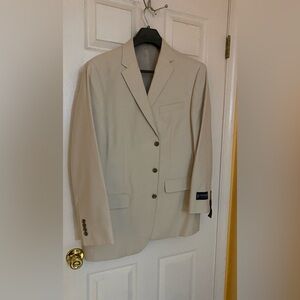 Stafford Men's Beige Blazer